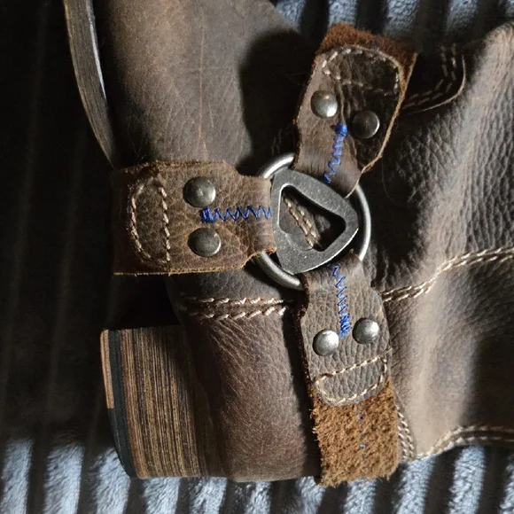 BED|STU Distressed Brown Heeled Boots In A Size 9* - Picture 3 of 11